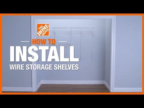 How to Install Wire Shelving