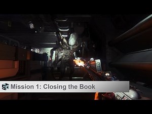 Alien: Isolation Walkthrough - Mission 1 - Closing the Book
