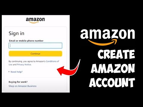 Create An Amazon Account: www.amazon.com Registration Help | Amazon com Sign Up