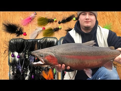 How to Tie Marabou / Bugger Jigs for Steelhead Trout & Salmon!
