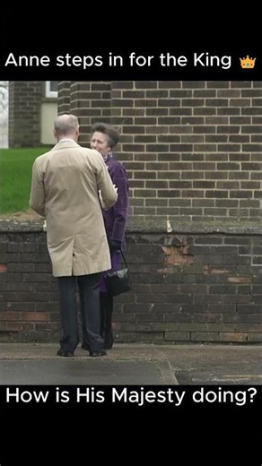 Princess Anne Steps In for King Charles — And the Crowd Shows Their Love 👑❤️✨
