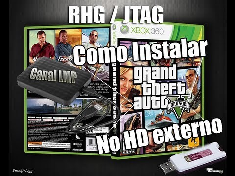 Como instalar - GTA V - NO HD EXTERNO XBOX360 (RGH/ JTAG)