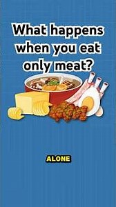 What Happens When You Eat Only Meat #carnivore #health #nutrition