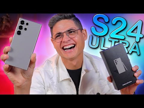 Samsung GALAXY S24 Ultra - CONTINUA sendo o REI 👑 do ANDROID? Unboxing e Impressões