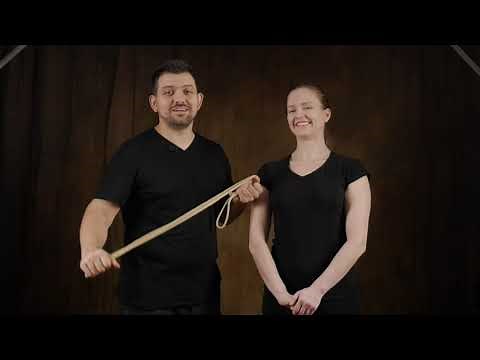 Beginners rope bondage tutorial: single column tie with a boola boola knot