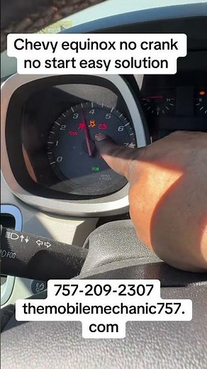 Chevy equinox no crank no start easy fix🤔