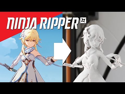 Ninja Ripper 2.0.4 | Rip any game model for 3D printing