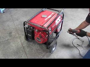 Honda EB 5000X Gas Powered Generator 11hp 120/240V 5 KVA