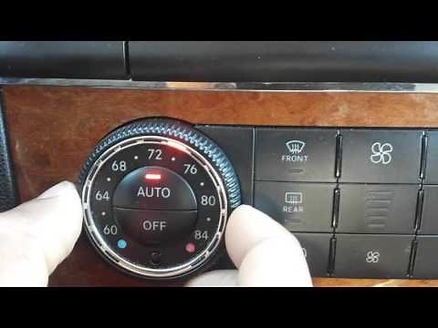 Mercedes W164 ML 350 problem with air condition buttons (Workaround) A2518707389 climate