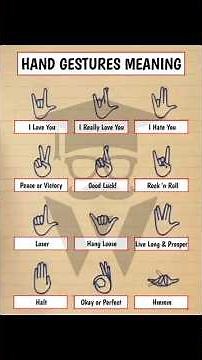 What Your Hand Gestures Really Mean! 😲