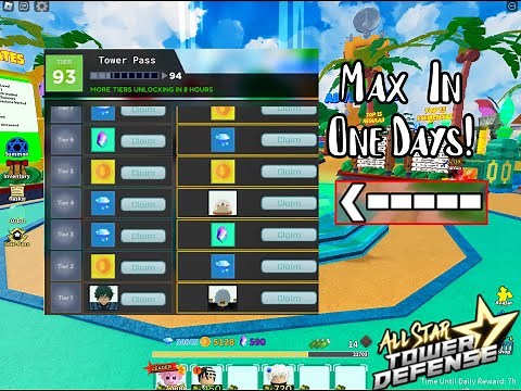 How to level up fast on (Star Pass) | Method (Guide) | Roblox All Star Tower Defense