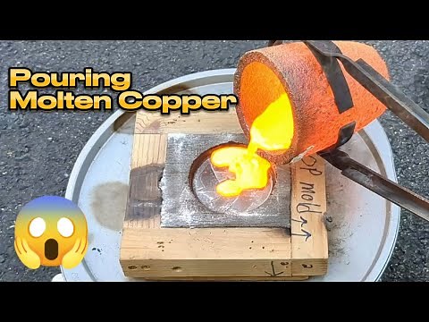 Melting Copper Wire - Copper Scrap