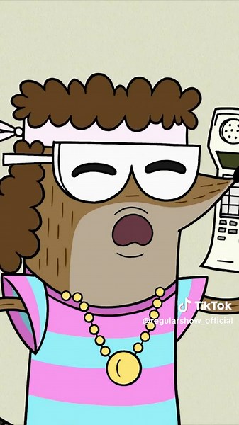 cool. waiting for the creepy kid on a bike now... #RegularShow #Mordecai #Rigby #The80s #CartoonNetwork