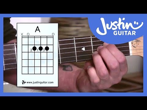 Beginner Guitar Lessons - Stage 1: The A Chord - Your Second Super Easy Guitar Chord [BC-112]