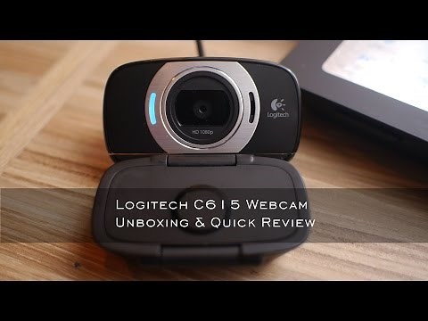 Logitech C615 Webcam Unboxing and Quick Review