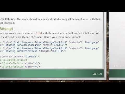 How to Ensure Your WPF Grid Columns Fill Width and Stay Centered