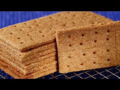 Homemade Graham Crackers Recipe Demonstration - Joyofbaking.com