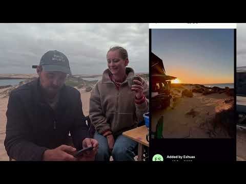 How Isaac and Meg use WikiCamps to find a place to stay