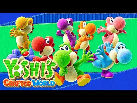 Yoshi's Crafted World - Full Game 100% Walkthrough