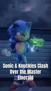 Sonic the Hedgehog 3 - Sonic Vs Knuckles: Master Emerald Argument