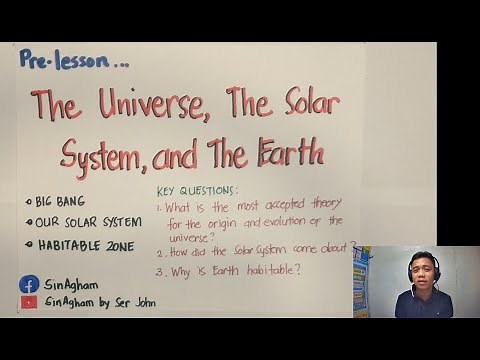 Lesson 0 - The Universe, The Solar System, and The Earth (Intro Lesson)