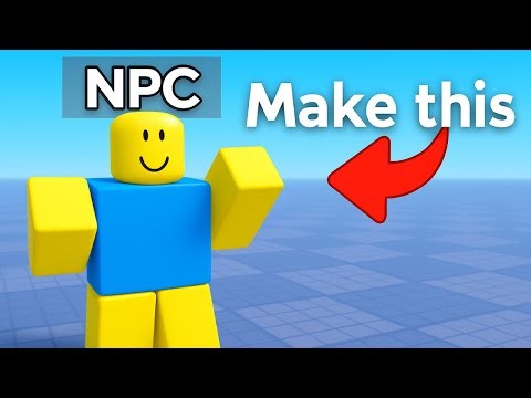 How To Make a Walking NPC In Roblox Studio