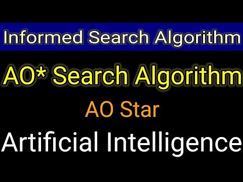 AO* Algorithm /AO Star with example | Problem Reduction | AND OR Graph | Informed search | AI