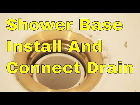 How To Connect A Shower Drain