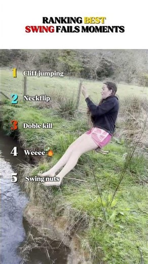 Swing Fails That Went Horribly Wrong 😬 (Wait for It)