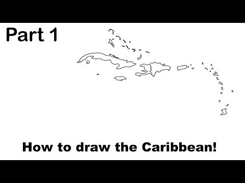 How to Draw the Caribbean! [Part 1]