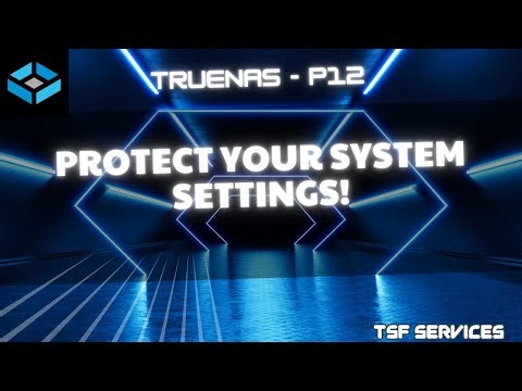 TrueNas - P12 How to Backup and Restore TrueNAS SCALE System Configuration (Full Guide)