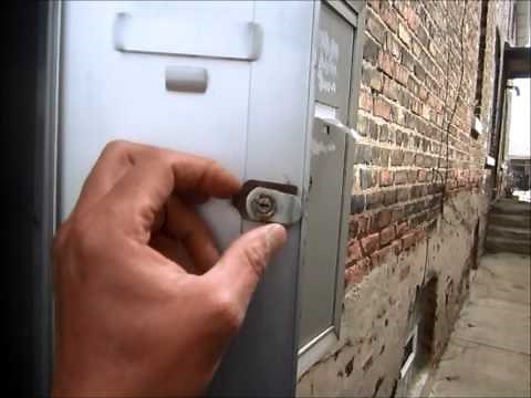 How to change your mail box lock #mailboxlock