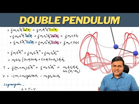 CHAOS of Double Pendulum (Lagrangian Analysis | EOM | Simulation | CHAOS)