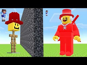 I Cheated with /ROBLOX in Minecraft Build Battle