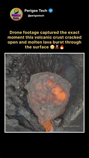 The Earth Literally Split Open Here 😳🌋