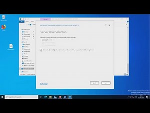 Installing Exchange Server 2019 Onto Windows Server 2022