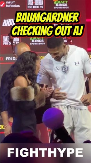 Alycia Baumgardner CHECKING OUT Anthony Joshua Ready to HOLLA 🥰