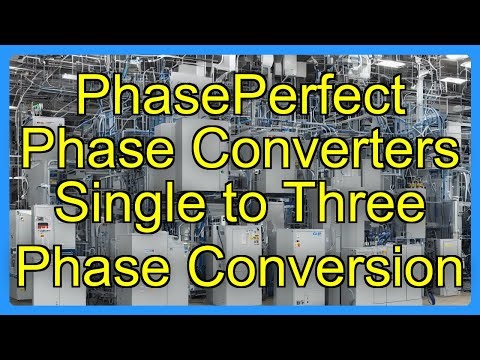 PhasePerfect Phase Converters Single to Three Phase Conversion