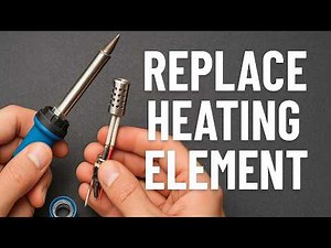 How to Fix a Soldering Iron That Won’t Heat Up - Replace the Element!