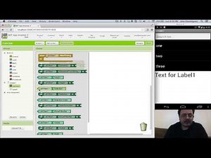 App Inventor ListView Component
