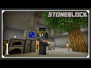 Stoneblock Modpack | Stoneblock Start & Cobble Generator! | E01 (Stoneblock Let's Play)