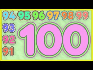 Count to 100 | Simple Big Numbers | Learn Counting to 100 - Videos For Kids