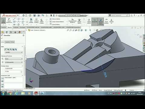SOLIDWORKS CSWA EXAM QUESTION #1
