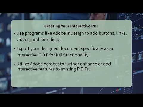 What Is The Purpose Of An Interactive PDF?