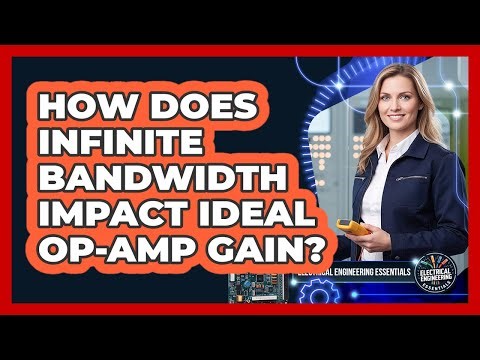 How Does Infinite Bandwidth Impact Ideal Op-Amp Gain?