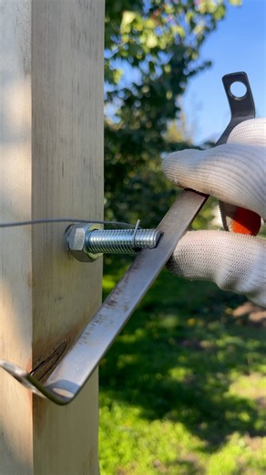 199K views · 323 reactions | How to Install Wires for a DIY Electric Fence | Crafty Panda | Facebook