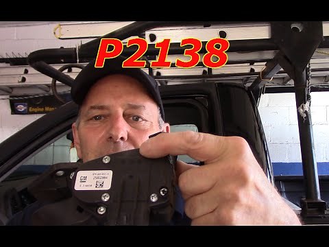 2009 Chevy Silverado P2138 Accelerator Pedal Position