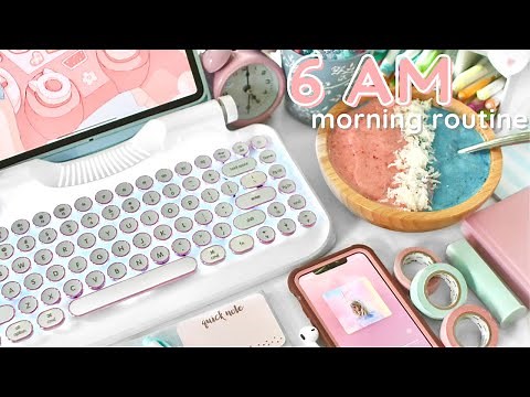 The morning routine that CHANGED MY LIFE ✨ *healthy & productive habits*