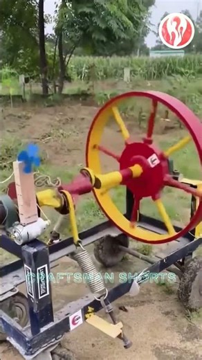 Power generation | Perpetual motion machines generate electricity to drive fans.