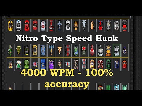 Nitro type speed hack-4000 wpm & 100% accuracy- NitroTyper 2.1 *Patched